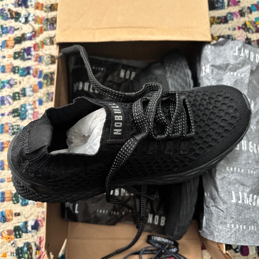 NOBULL Diamond Knit Runner Shoes - Black